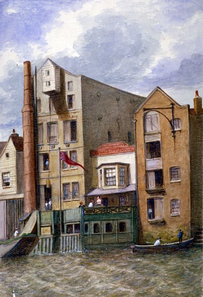Anchor and Hope Inn, New Crane Stairs, Shadwell, London by JT Wilson