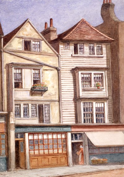 Clerkenwell Coffee House, Clerkenwell Green, Finsbury, London by JT Wilson