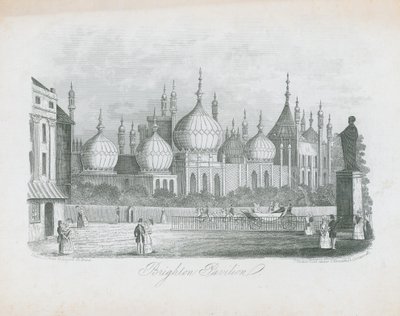 General view of the Brighton Pavilion by J.T. Wood