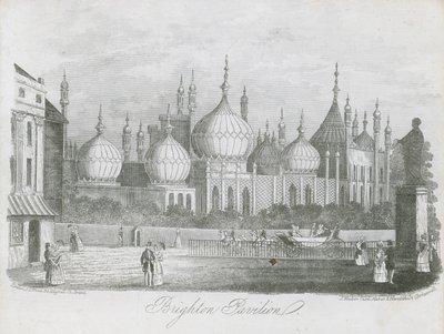 General view of the Brighton Pavilion by J.T. Wood