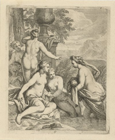 Thetis Returns to Her Water Nymphs by J. Alexander Janssens