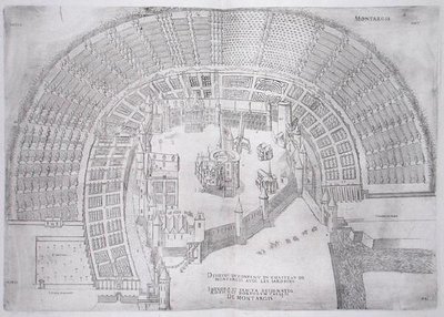 The Castle of Montargis and its Gardens, from 