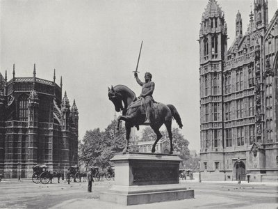 Statue of Richard I by J. Benjamin Stone