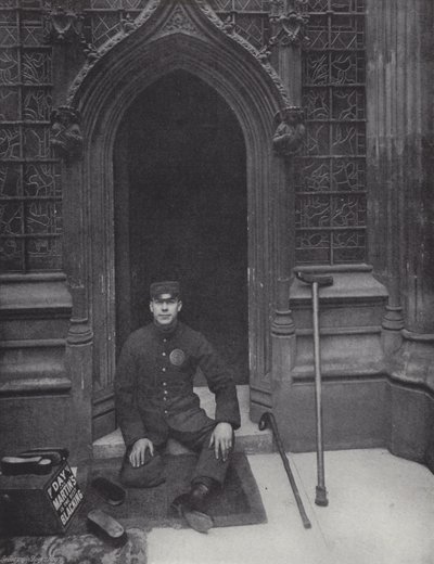 The Bootblack of the House of Commons by J. Benjamin Stone