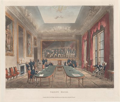 Trinity House, October 1, 1809 by J. Bluck