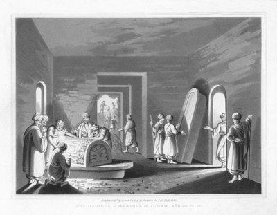Sepulchers of the Kings of Judah. 2 Chronicles, 32.33 by J. Clarke