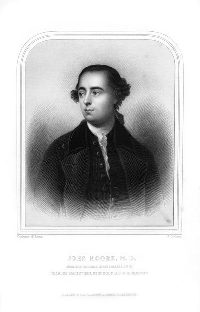 John Moore, Scottish Physician and Writer by J. Cochran
