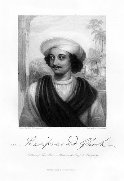 Kasi Das Prasad Ghosh, Indian poet by J. Cochran