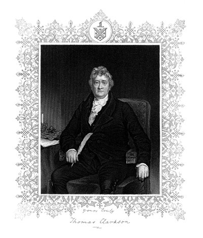 Thomas Clarkson, English politician and anti-slavery campaigner, 19th century by J. Cochran
