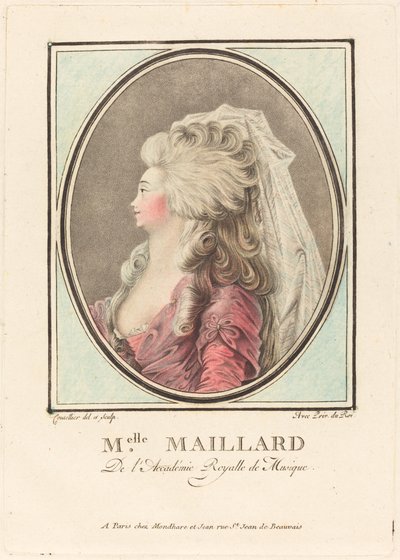 Mademoiselle Maillard by J. Coutellier