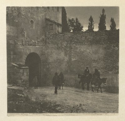 A Gateway - Segovia by J. Craig Annan