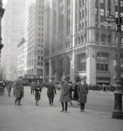 Lower Broadway, New York City, USA by J. Dearden Holmes