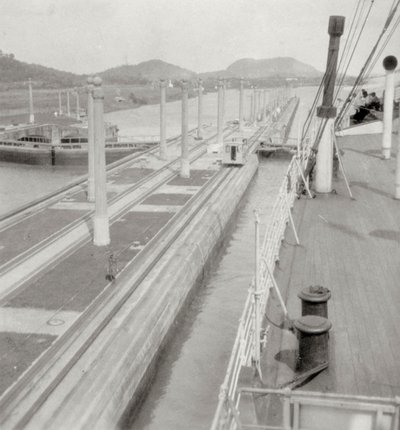 SS Orbita, Panama Canal, Panama, 20th century by J. Dearden Holmes