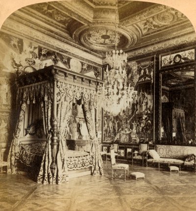 Reception Room of Catherine de Medici, Palace of Fontainebleau, France by J. F. Jarvis