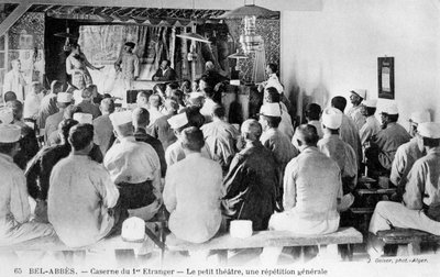 French Foreign Legion, Sidi Bel Abbes, Algeria by J. Geiser