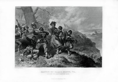Rescue of the Body of Colonel Edward Baker, Battle of Balls Bluff, Virginia, 1862-1867 by J. Godfrey