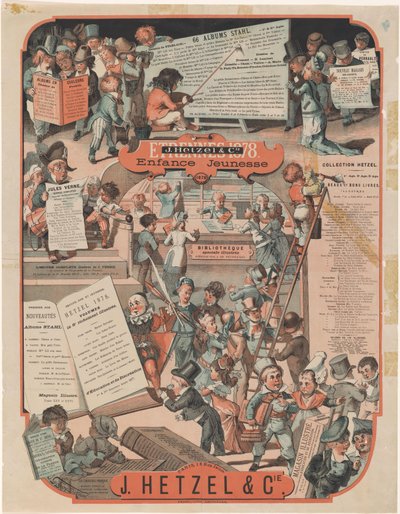 Catalog of J. Hetzel & Cie in Paris (Etrennes 1878) by J. Géoffroy Dickinson