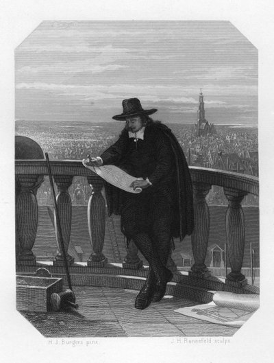Jacob van Campen, Dutch artist and architect of the Golden Age by J. H. Rennefeld