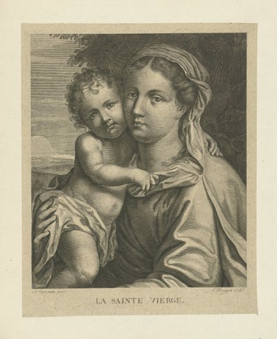 Mary with Child by J. Haagen