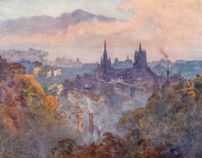 Lausanne from the Signal by J. Hardwicke Lewis