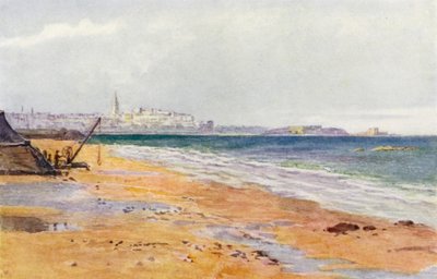 St Malo, Grand et Petit Bey, from Rochebonne by J. Hardwicke Lewis