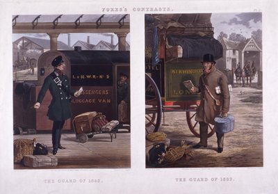 The Guard of 1852 and The Guard of 1832, 1852 by J Harris