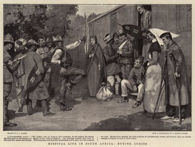 Hospital Life in South Africa, Buying Curios by J. J. Waugh