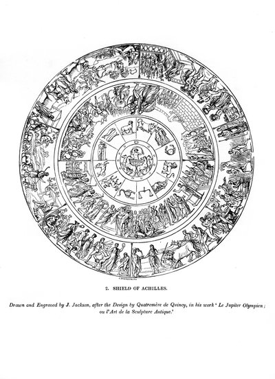 Shield of Achilles, 1843 by J. Jackson
