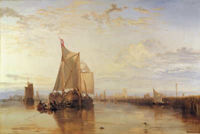 Dort or Dordrecht: The Dort Packet-Boat from Rotterdam Becalmed by Joseph Mallord William Turner