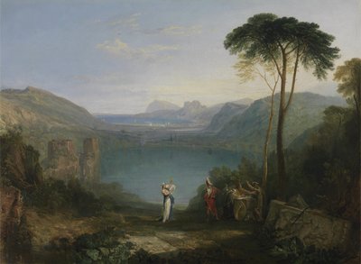 Lake Avernus: Aeneas and the Cumaean Sybil by Joseph Mallord William Turner