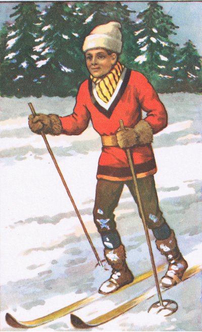 Canadian Boy, from MacMillan School Posters, c.1950-60s by J. Macfarlane
