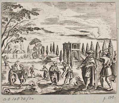 Illustration to Adam Olearius, 
