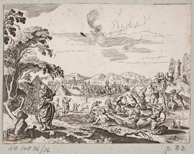Illustration to Adam Olearius, “Persianischer Rosenthal von einem Sinnreichen Poeten Schich Saadi [...]”, Schleswig 1660 by J. Muller