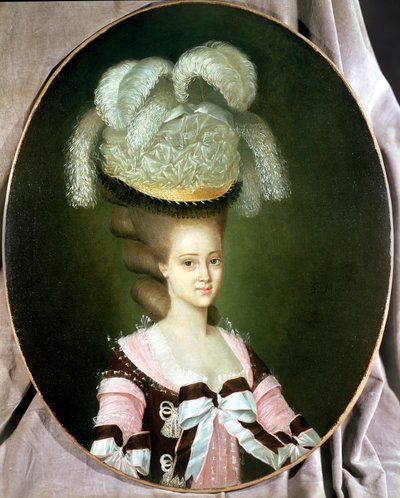 Portrait of a Lady in a Hat by J. Mulnier