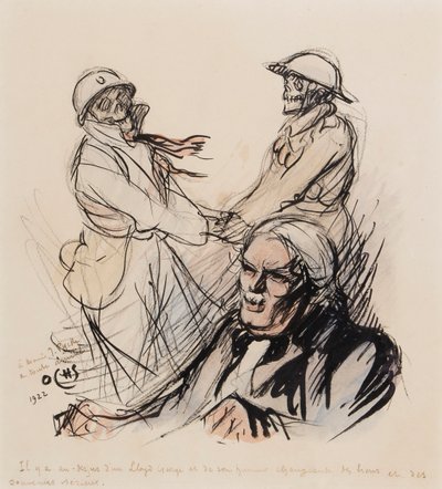 Lloyd George Still Playing Serious Places and Memories of WWI in 1922 by J. Ochs