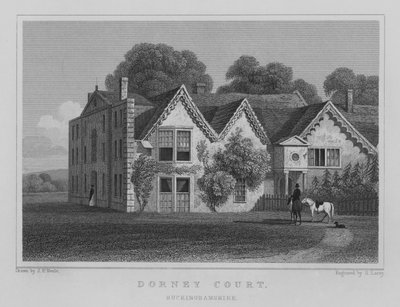 Dorney Court, Buckinghamshire by John Preston Neale