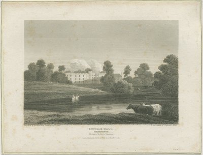 Enville Hall by John Preston Neale