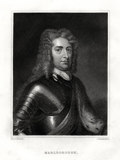 John Churchill, the Duke of Marlborough, English soldier, 1860 by J. Posselwhite