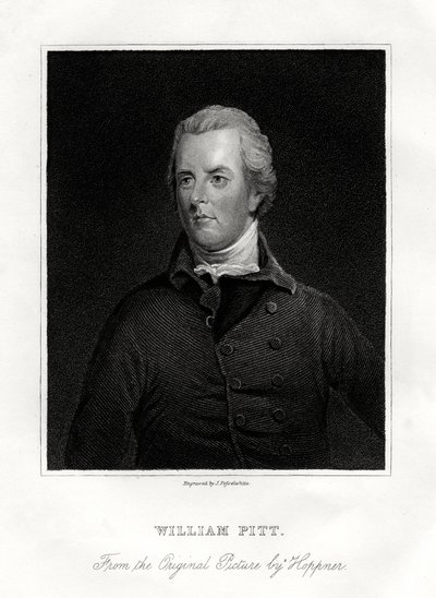 William Pitt the Younger, British statesman, 19th century by J. Posselwhite