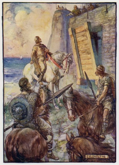 Do You See That Little Sail Out to Sea? Yonder is Macduff by J. R. Skelton