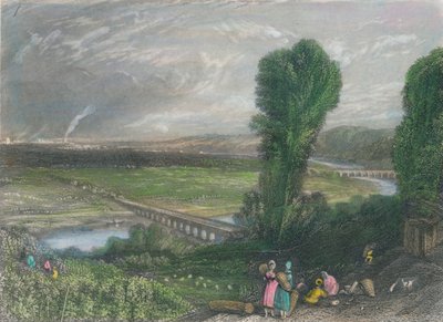 Bridges of St. Cloud and Sevres by J Radclyffe