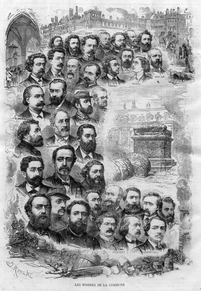 Les Hommes de la Commune de Paris 1870 by J Robert