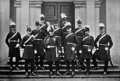 Lord Wolseley and the Headquarters Staff in Ireland by J. Robinson and Son