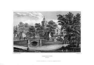 Carshalton, Surrey, 1829 by J. Rogers