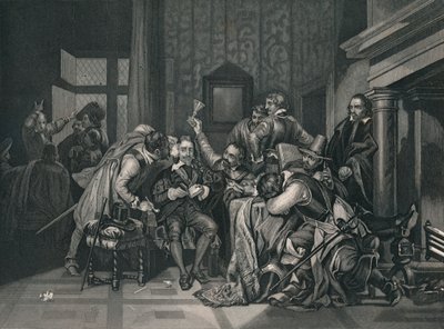 Charles The First In The Guard Room by J. Rogers