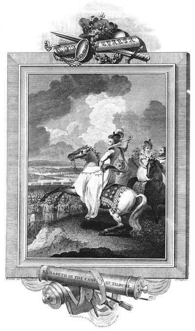 Elizabeth in the camp at Tilbury, 1811 by J. Rogers