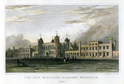 The New Military Academy Woolwich, Kent by J. Rogers