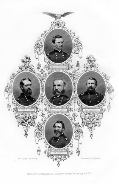 Union Civil War Generals of the Departments of the East, 1862-1867 by J. Rogers