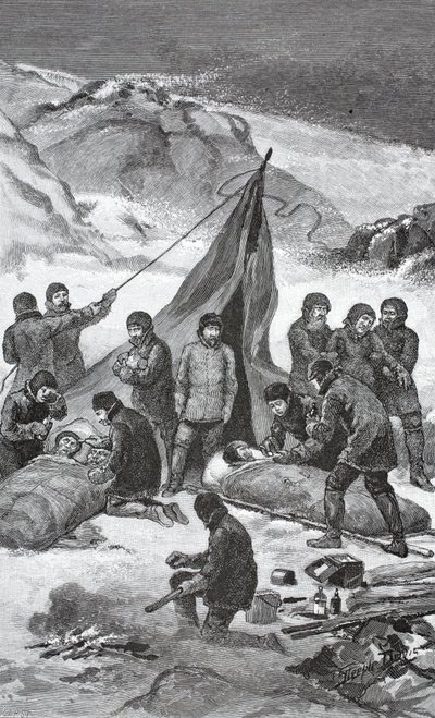 The Rescue, June 23, 1884, pub. London 1886 by J. Steeple Davis
