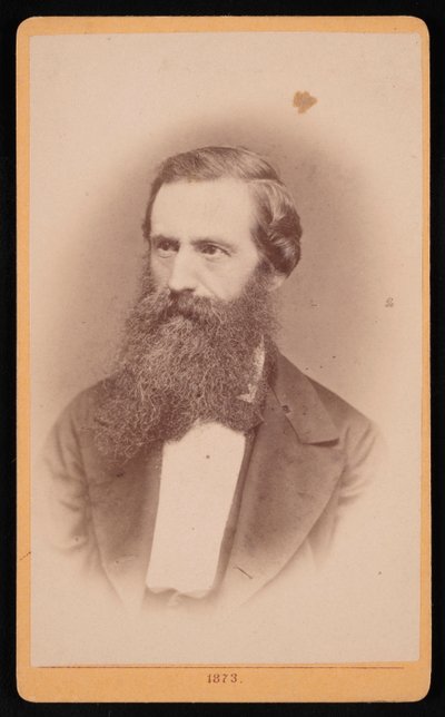 Portrait of Mordecai Cubitt Cooke, 1873 by J Stegmann